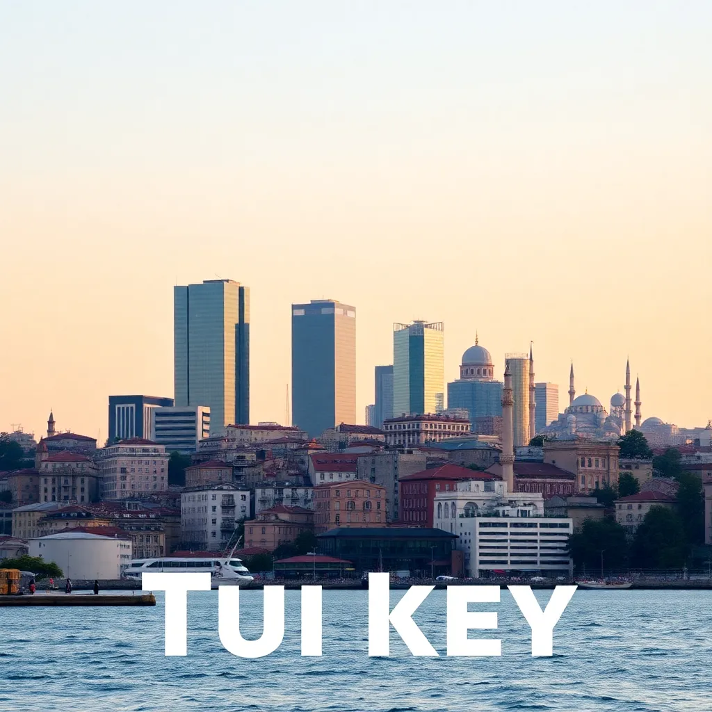 Türkiye'de iş geliştirme fırsatlarını gösteren İstanbul şehir manzarası